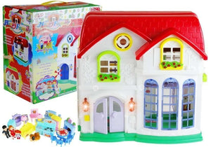 1-Happy Family Big Doll's House 2 levels-1