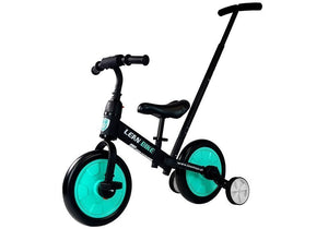 1-3in1 Tricycle Black-Green -1
